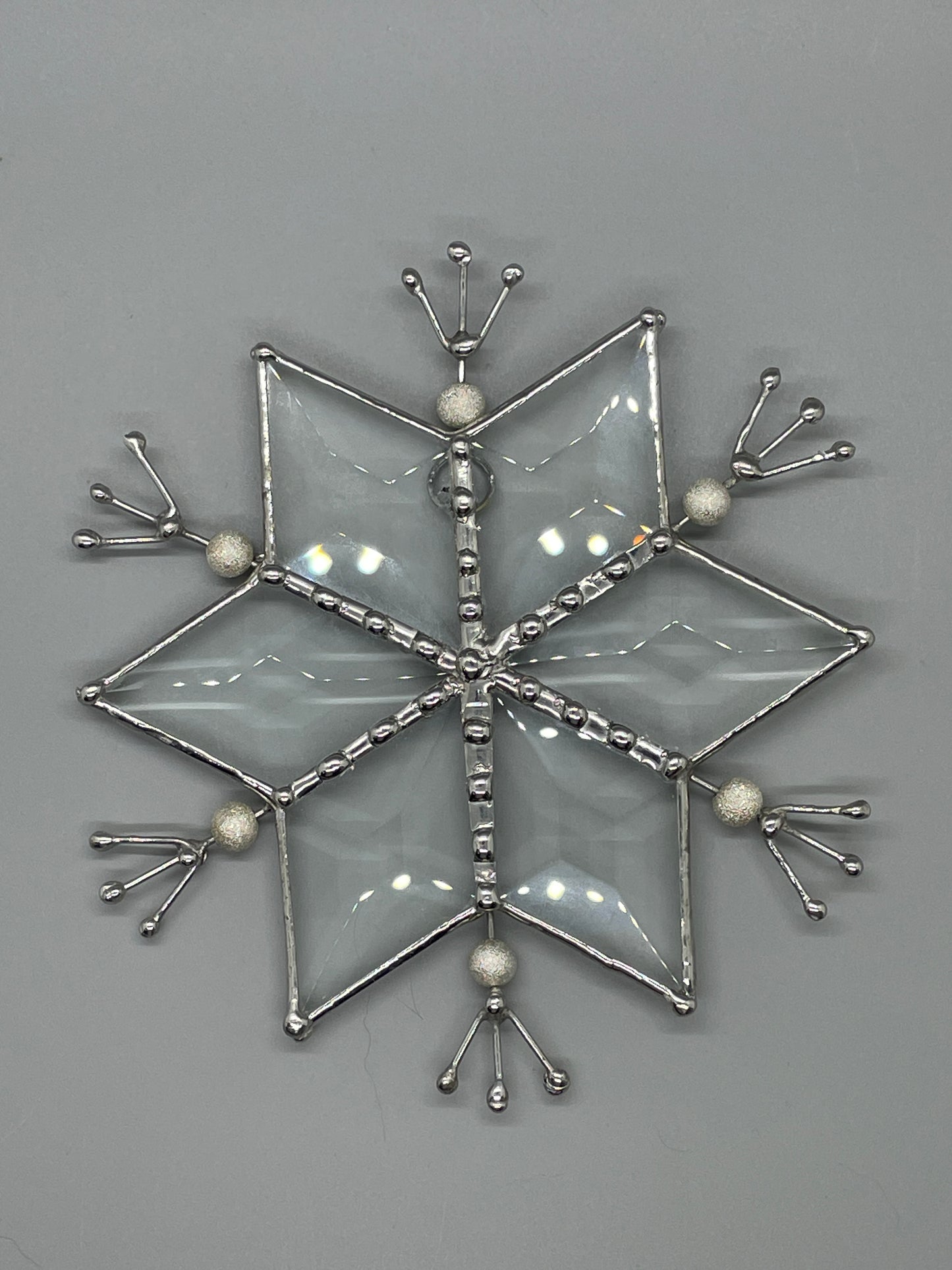 Snowflake Stained Glass