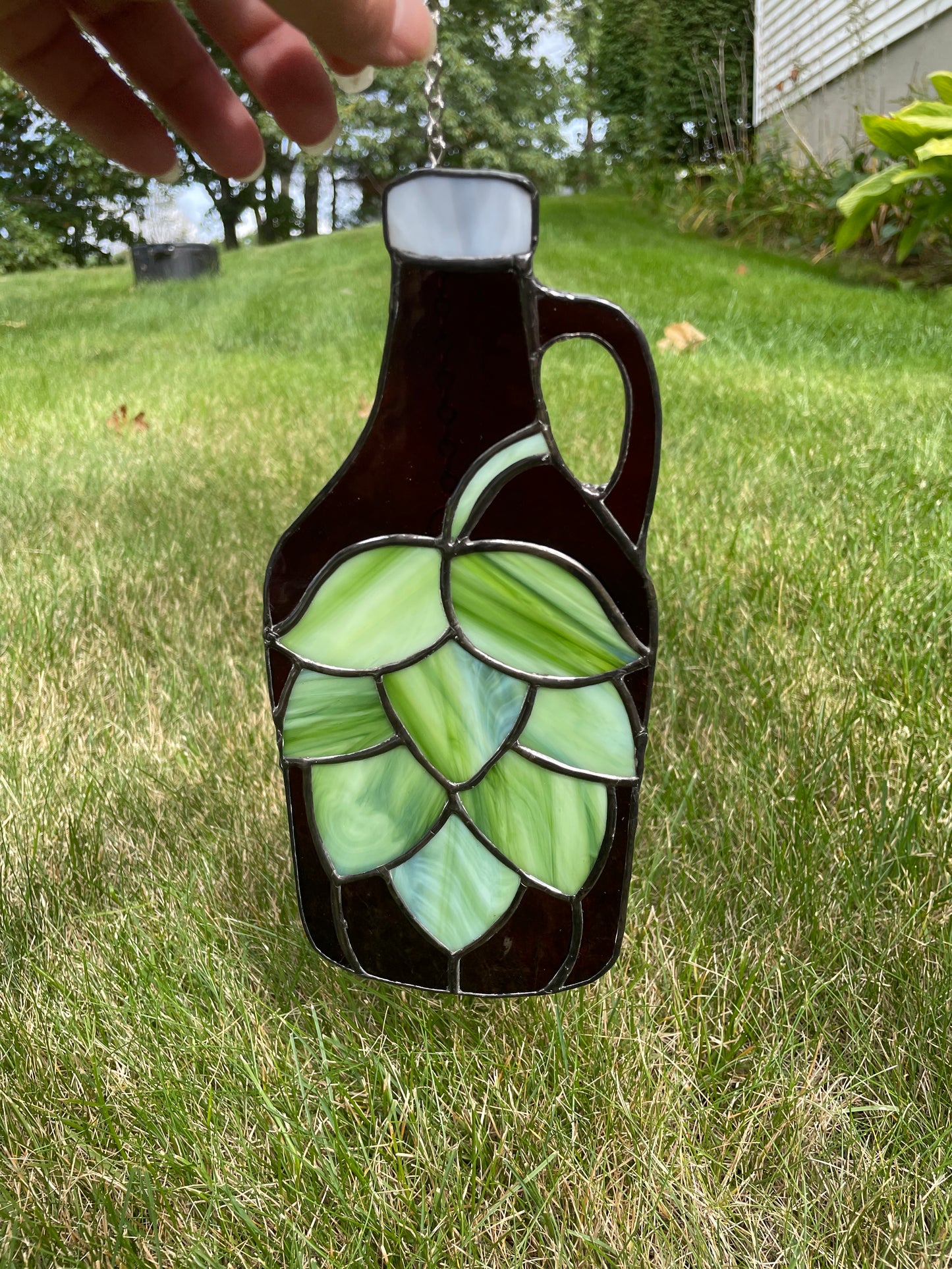 Growler with Hops