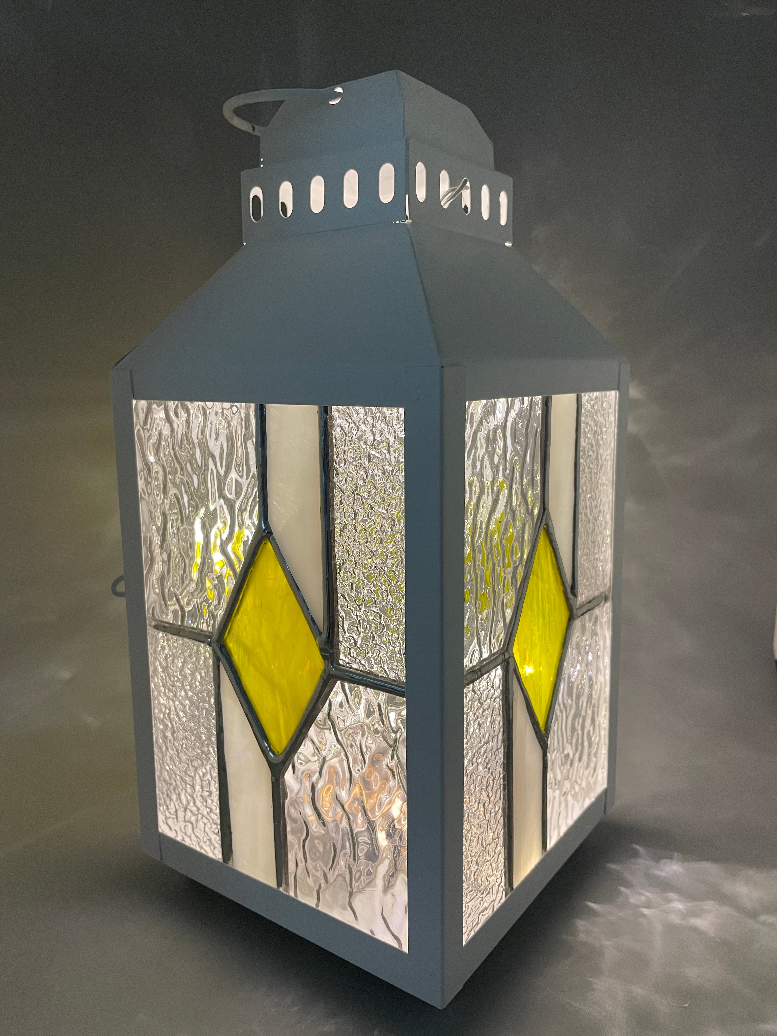 Stained Glass Lantern – Christina's Creations, LLC