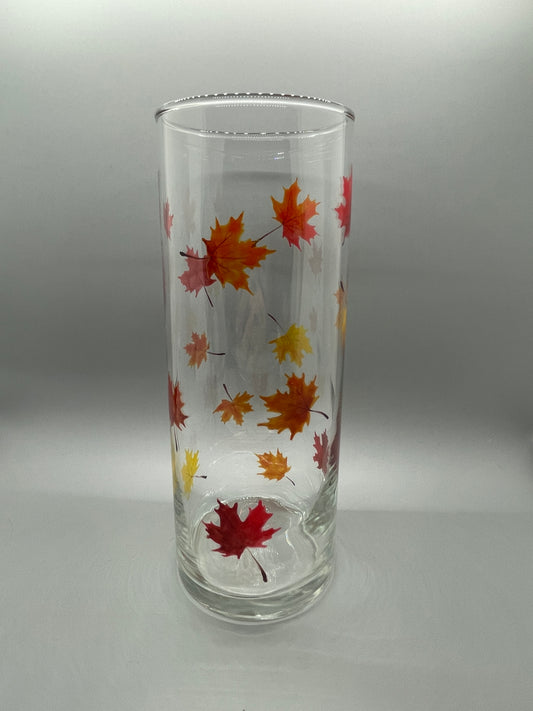 Autumn Leaves Vase/Candle Holder