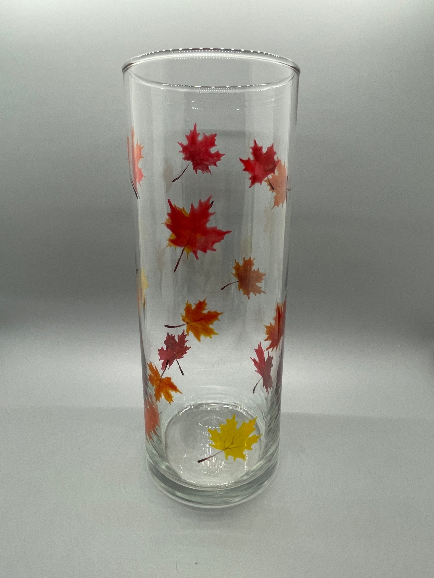 Autumn Leaves Vase/Candle Holder