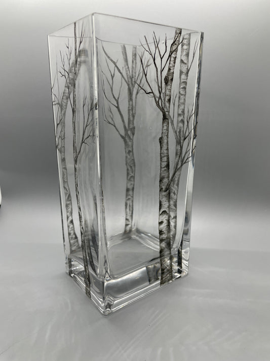 Birch Tree Vase/Candle Holder