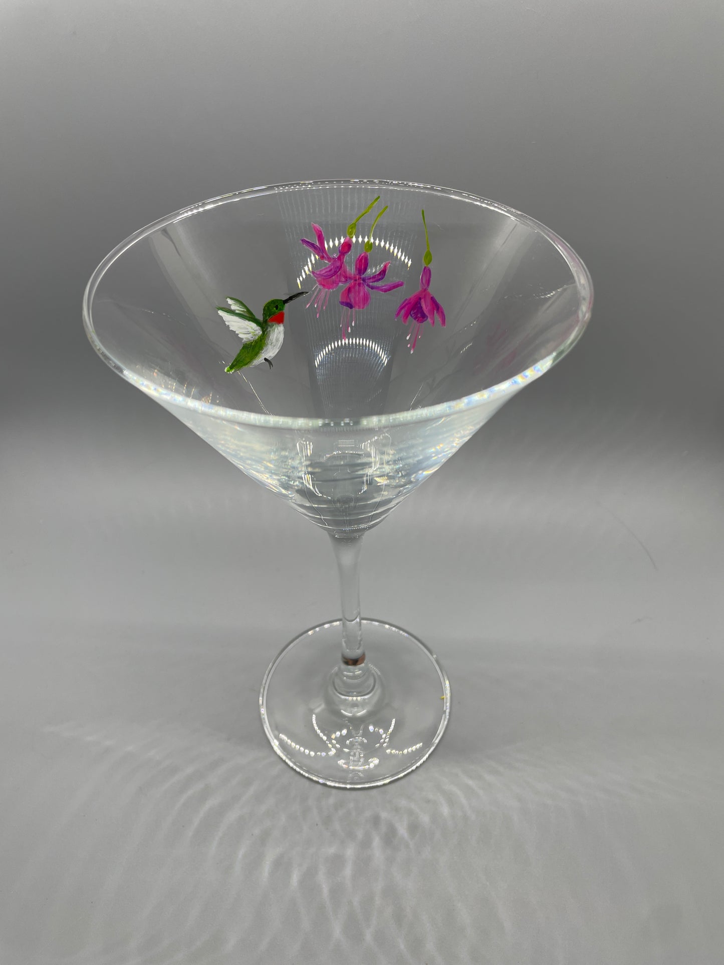 Hummingbird with Fuchsia Martini