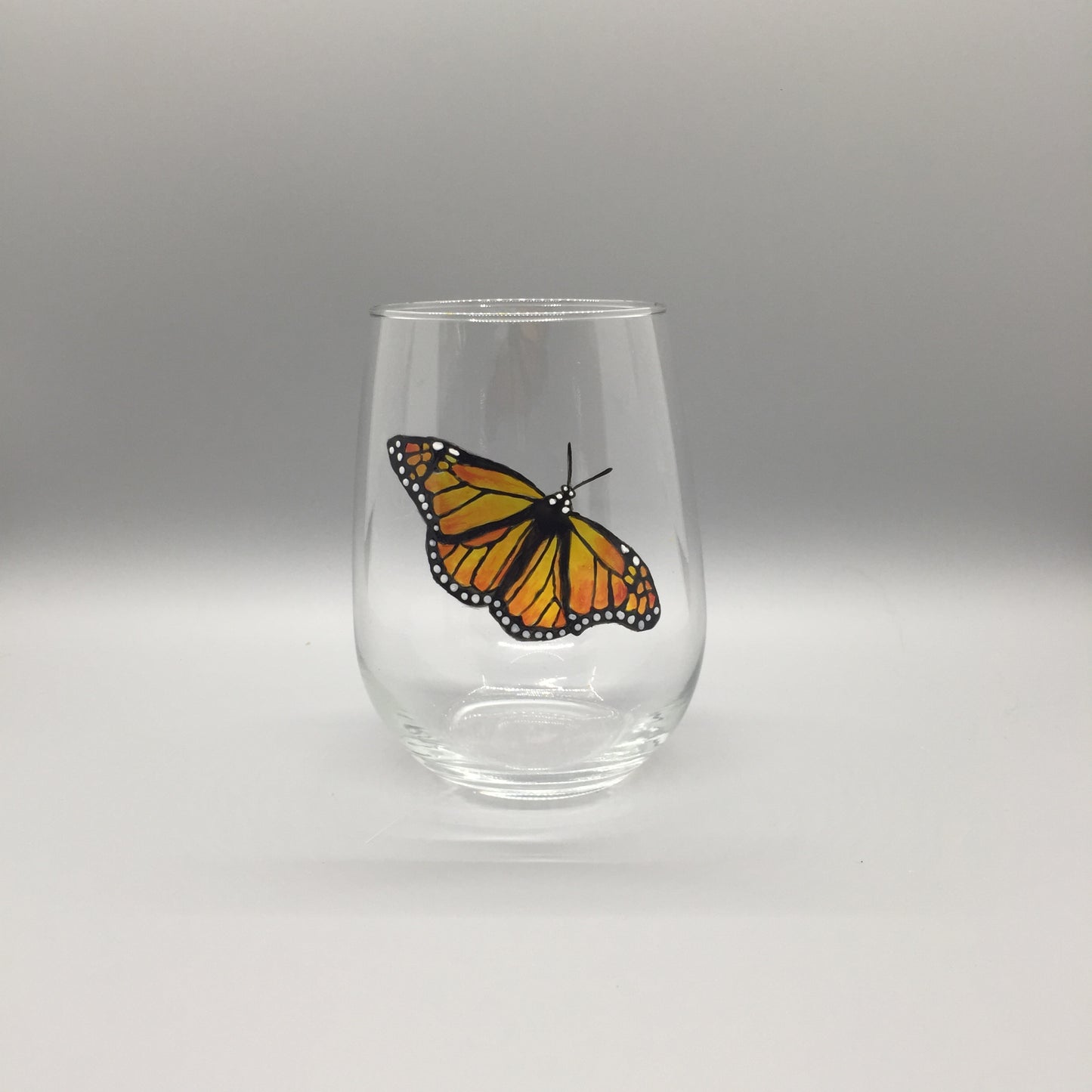 Monarch Butterfly 17 oz Stemless / Tumbler