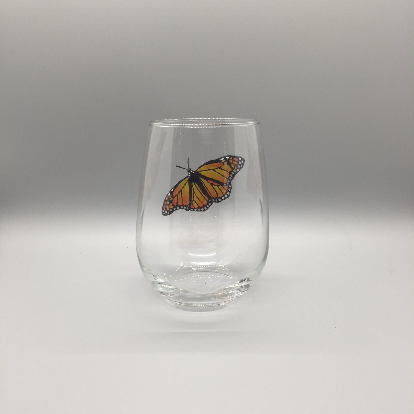 Monarch Butterfly 17 oz Stemless / Tumbler